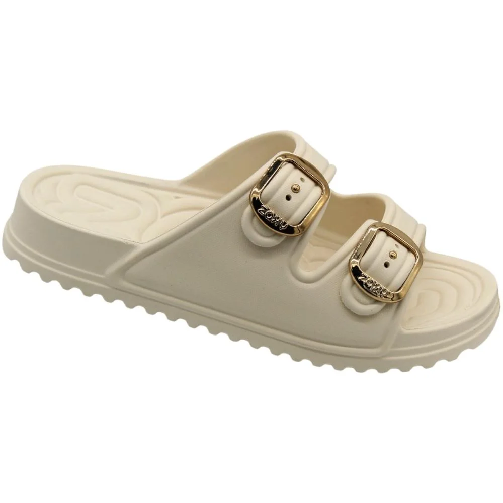 Tamanco Plataforma Zaxy Partner Air Fivela Decorativa Feminino Branco 3