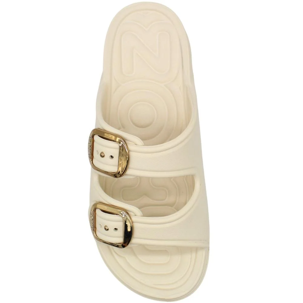 Tamanco Plataforma Zaxy Partner Air Fivela Decorativa Feminino Branco 4