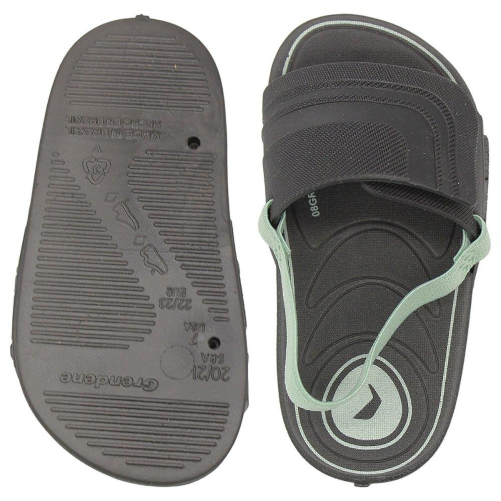 Chinelo Slide Baby Rider R86 II Menino Preto 3