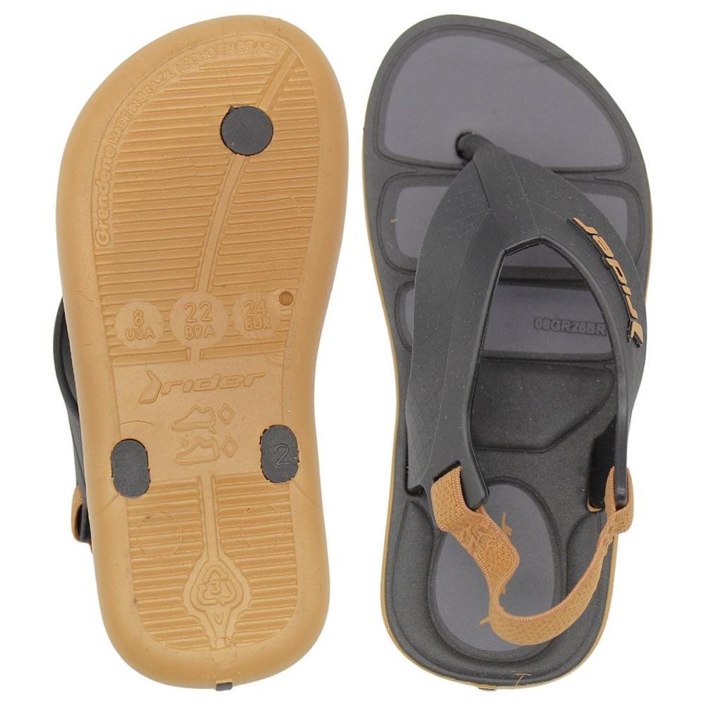 Chinelo De Dedo Baby Rider Pulse Menino Preto 3