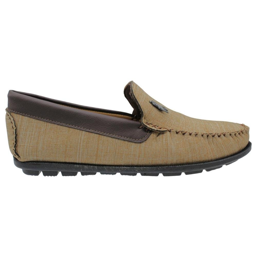 Sapatilha Mocassim OPX Urban Costuras Masculina