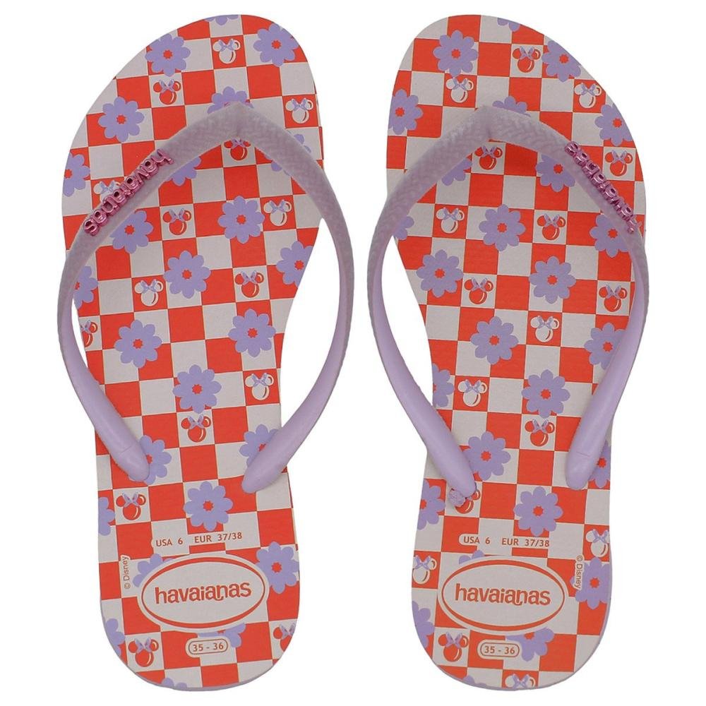 Chinelo de Dedo Slim Juvenil Havaianas Trendy Menina