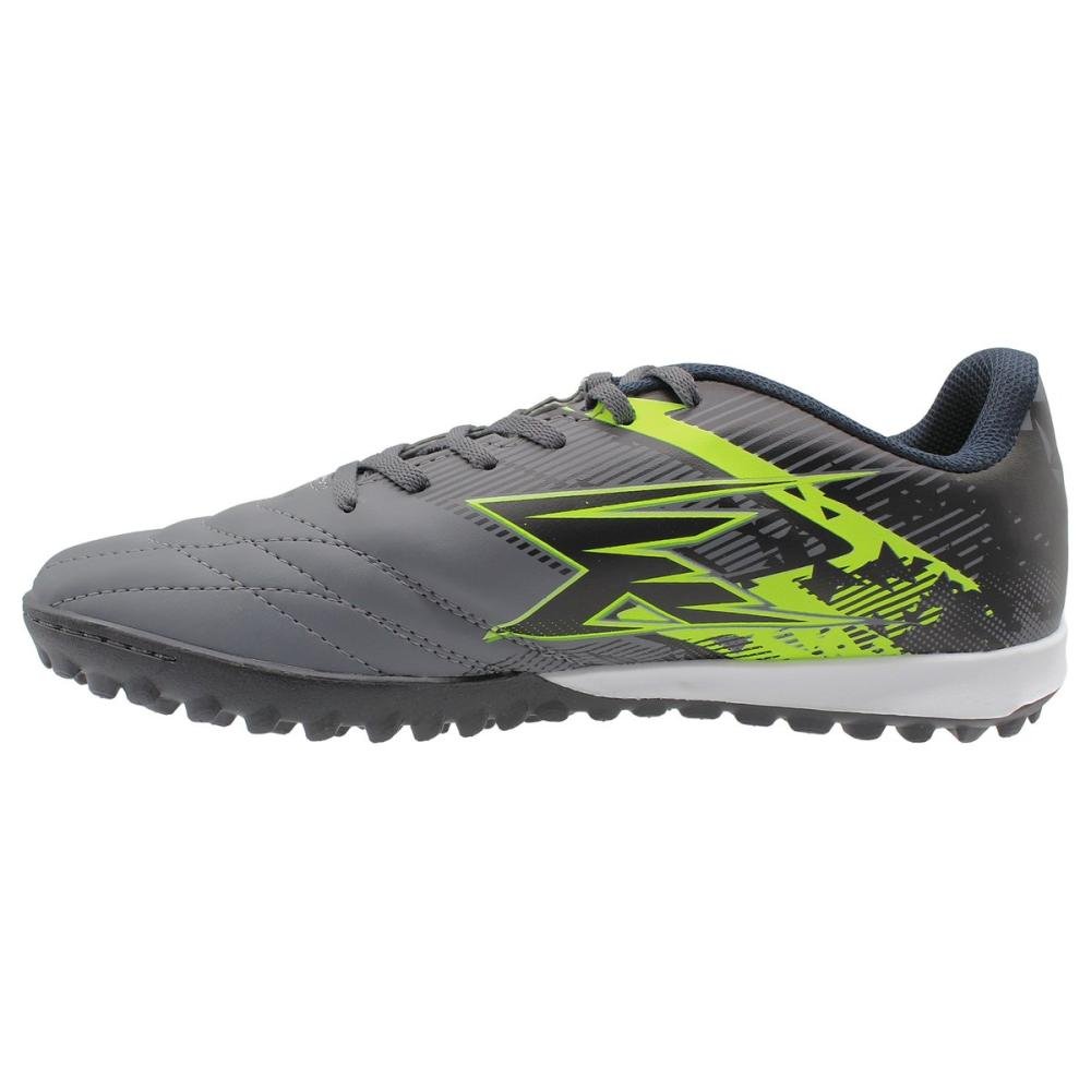 Chuteira Society Oxn Dynamic 5 Pro Masculina Cinza 2