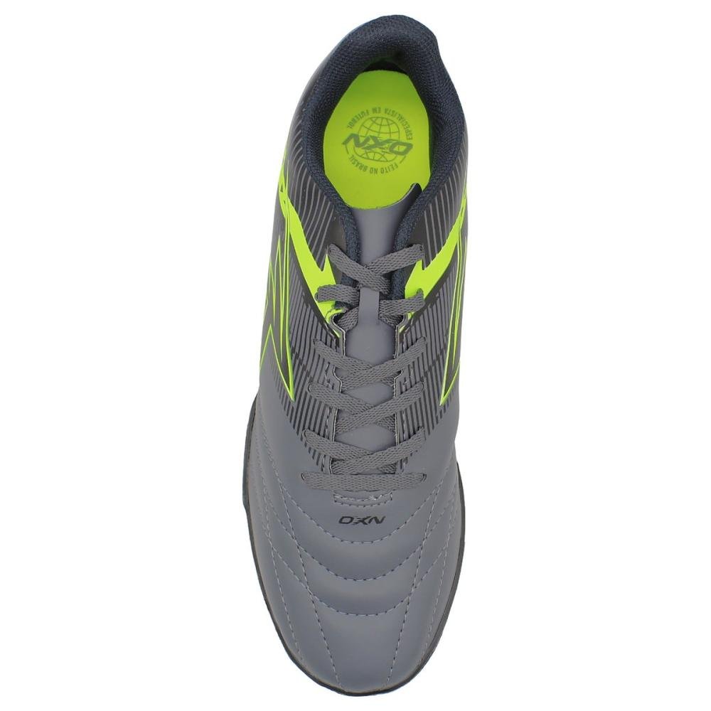 Chuteira Society Oxn Dynamic 5 Pro Masculina Cinza 4