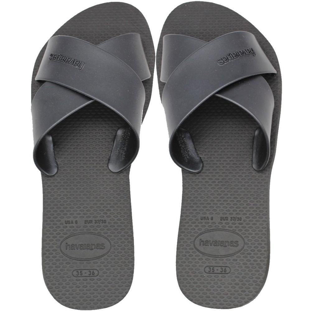 Chinelo Havaianas Aqua Metallic Rasteirinha Slide Feminino 