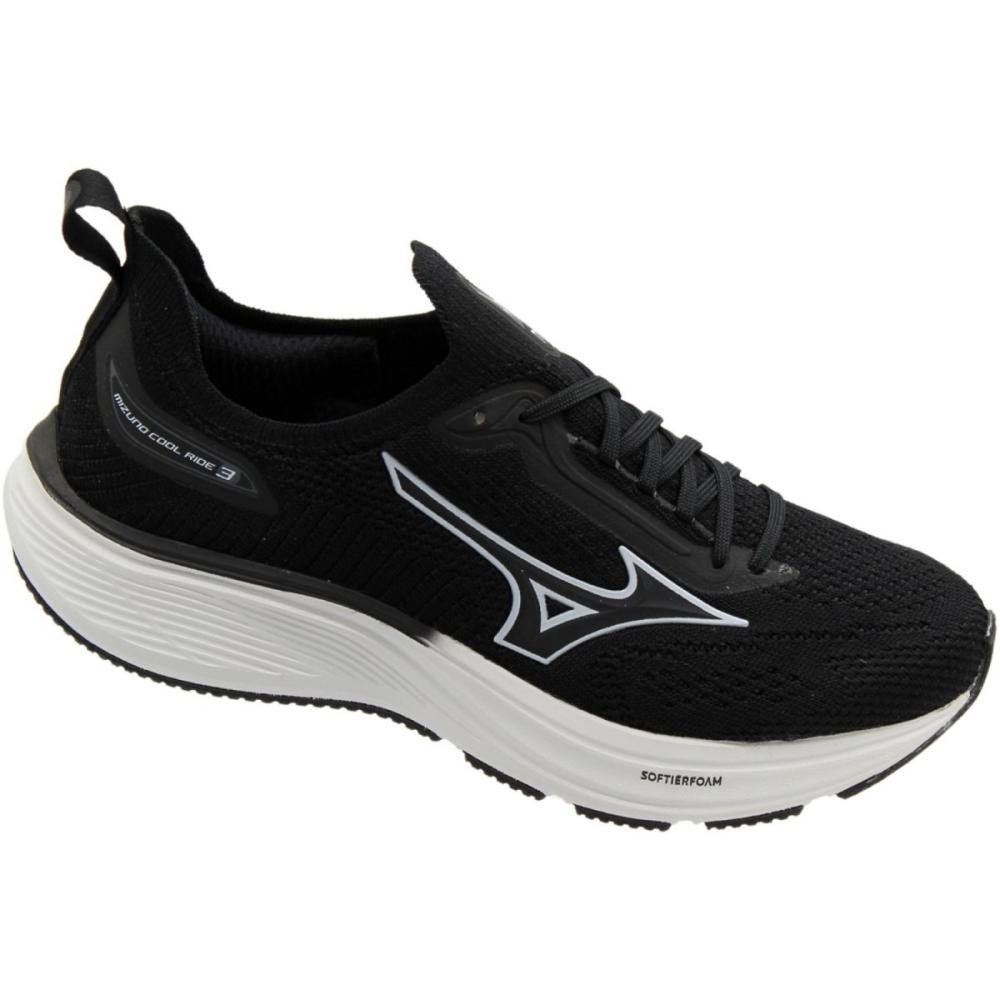 Tênis Esportivo Mizuno Cool Ride 3 Masculino Preto 3