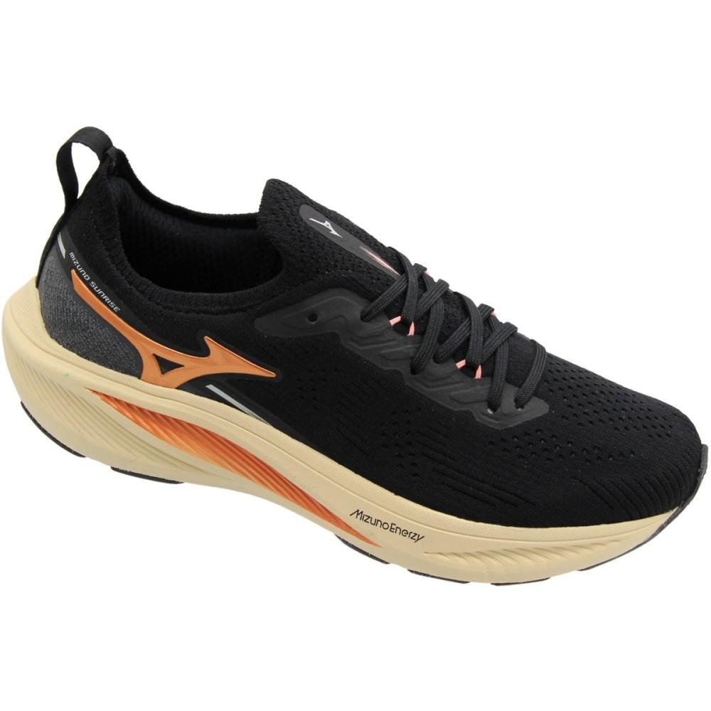 Tênis Esportivo Mizuno Sunrise Feminino Preto 2