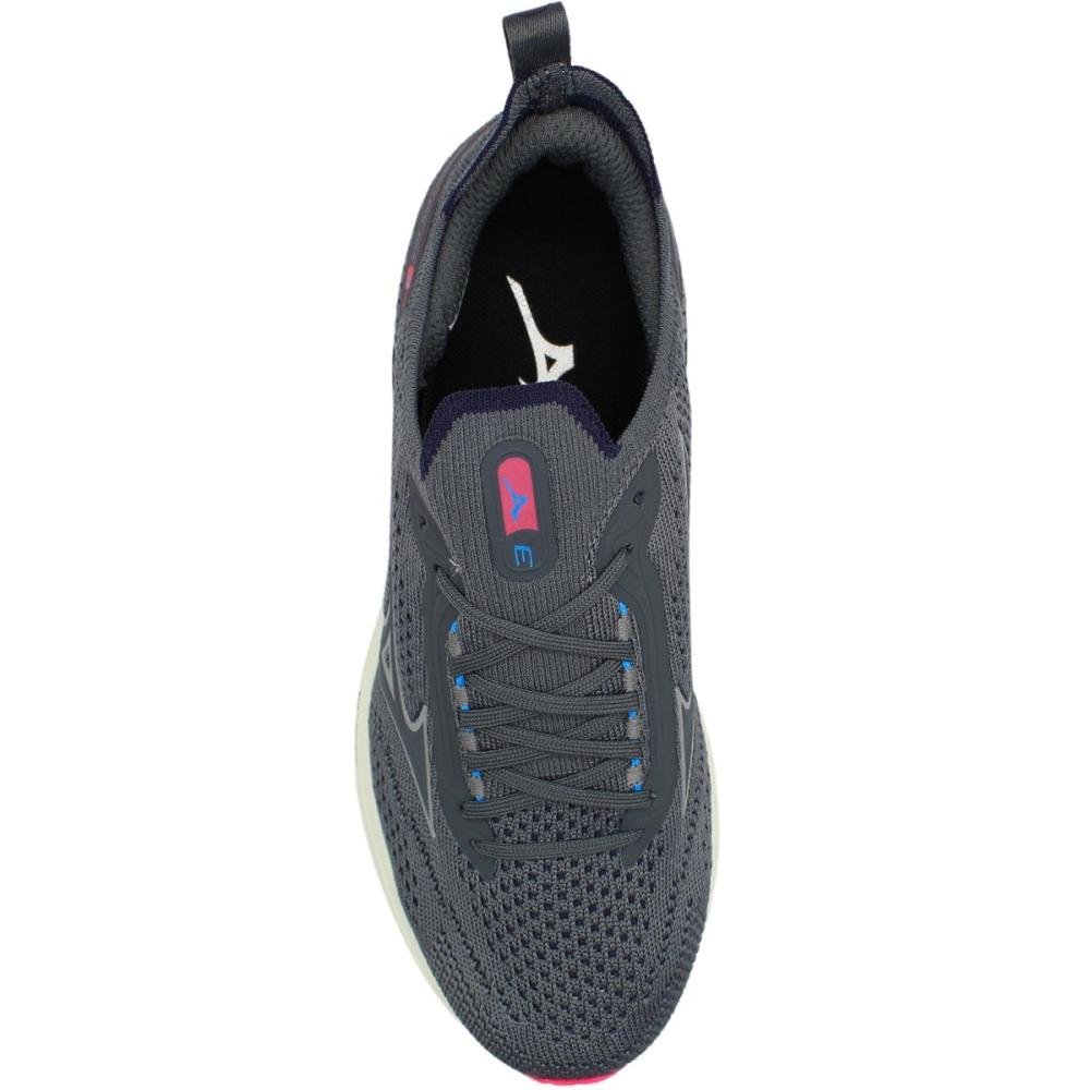 Tênis de Corrida Mizuno Cool Ride 3 Softier Foam Feminino Cinza 2
