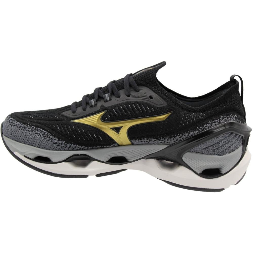 Tênis Esportivo Mizuno Wave Endeavor 3 Masculino Preto 2
