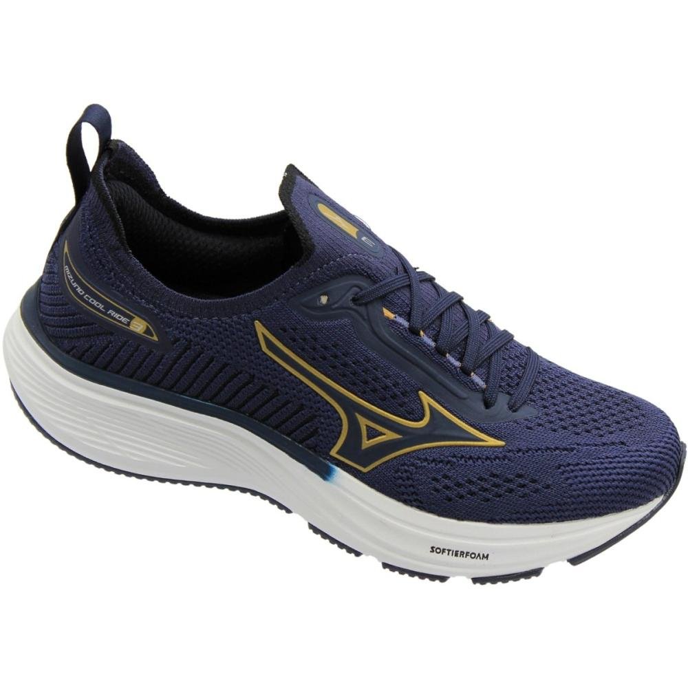 Tênis Esportivo Mizuno Cool Ride 3 Junior Menino Azul 3