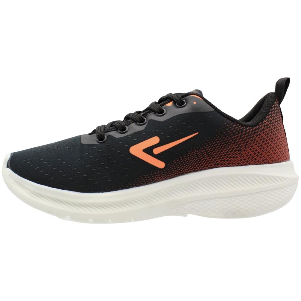 Tênis Esportivo Box 200 Running Entressola Alta Masculino Preto 2