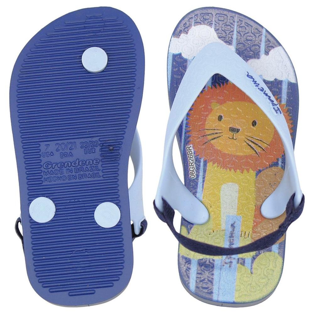 Chinelo de Dedo Baby Ipanema Menino Azul 3