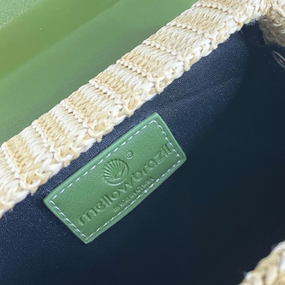 BOLSA LEBLON Bege/Verde 3