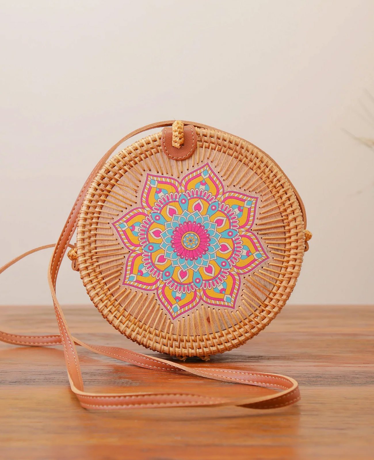 BOLSA DE RATTAN TULUM