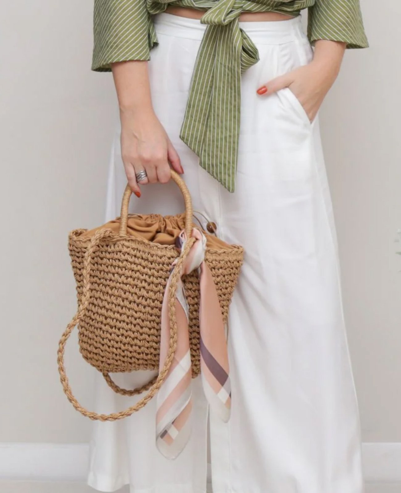 BOLSA SAINT TROPEZ Marrom 3