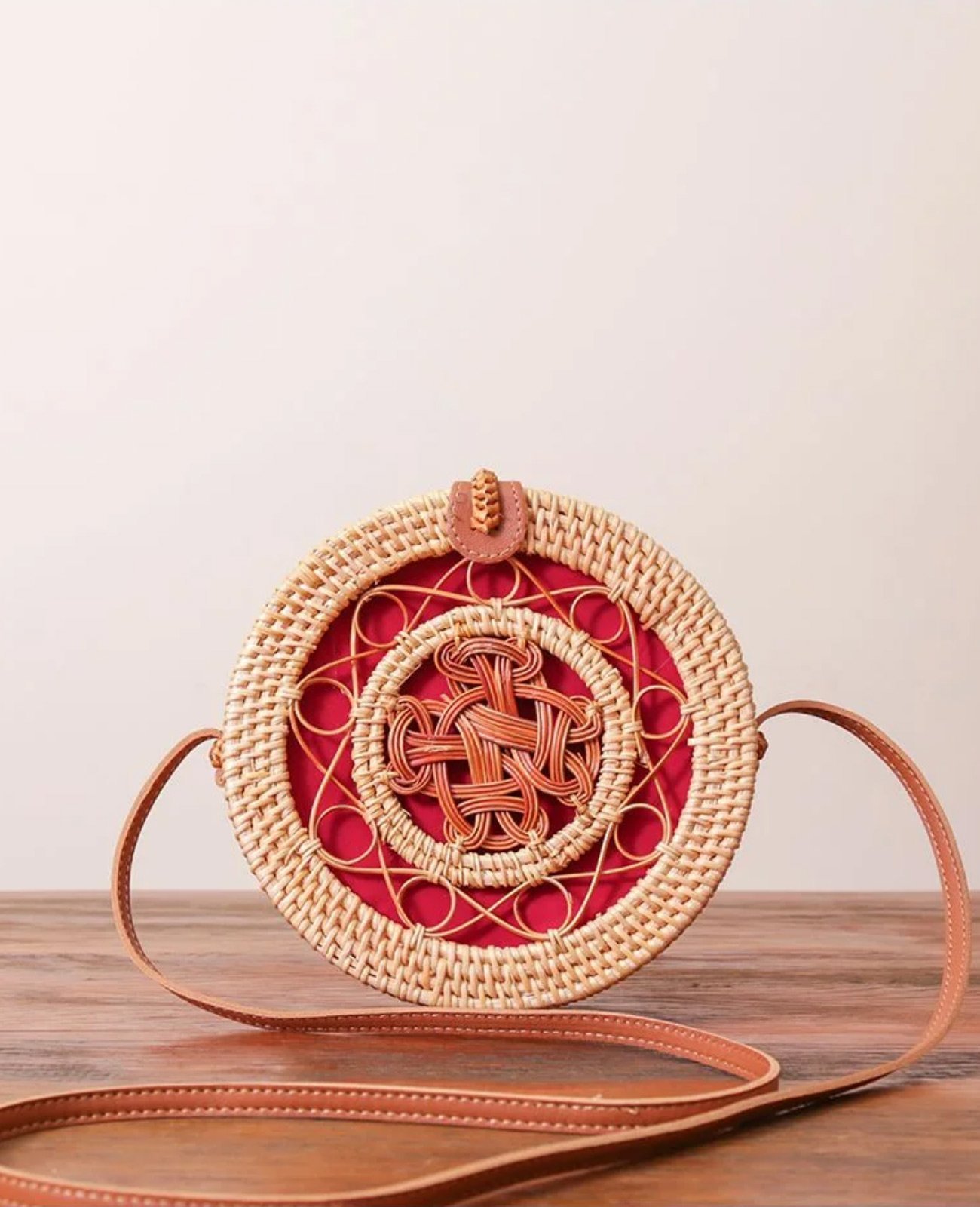 BOLSA DE RATTAN BARBADOS