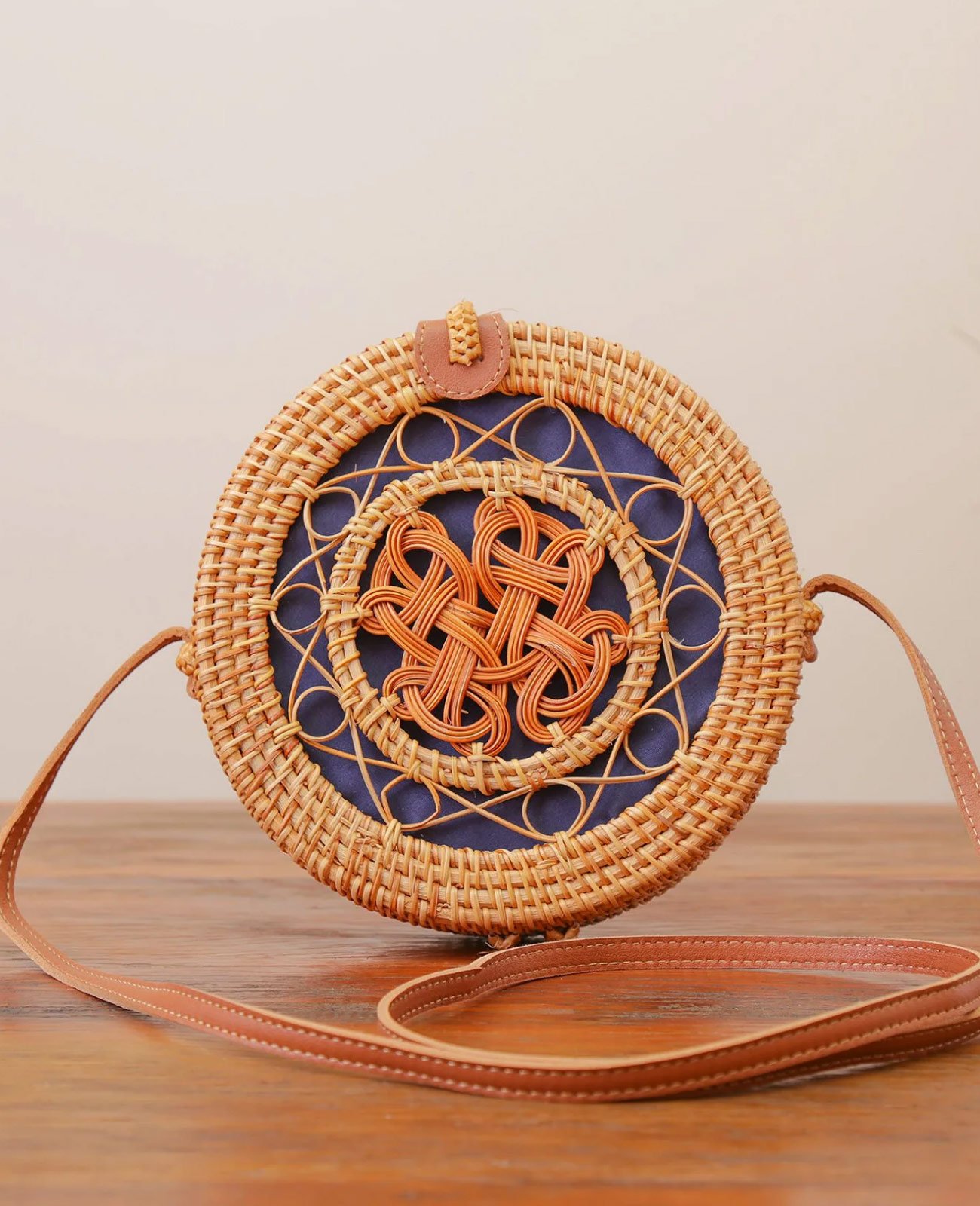 BOLSA DE RATTAN AMALFI