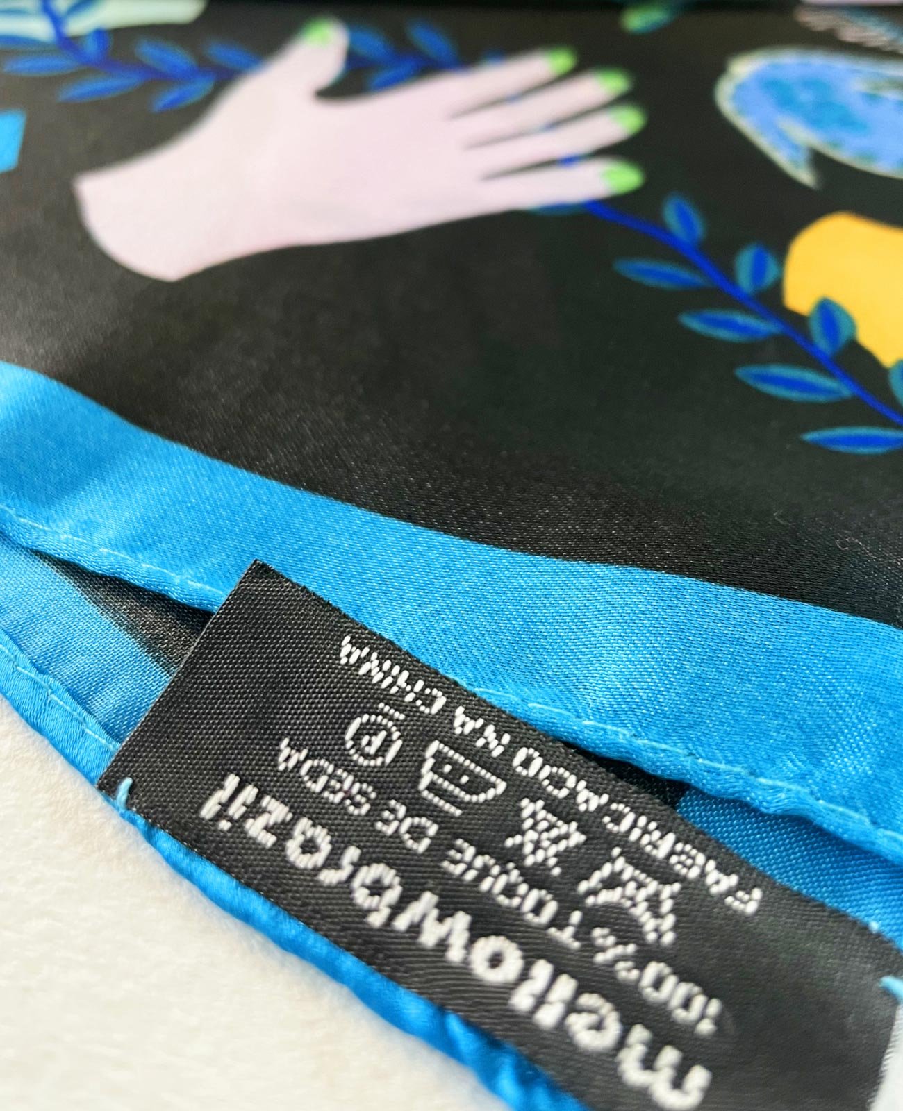 LENÇO ÍNDIA Preto 2