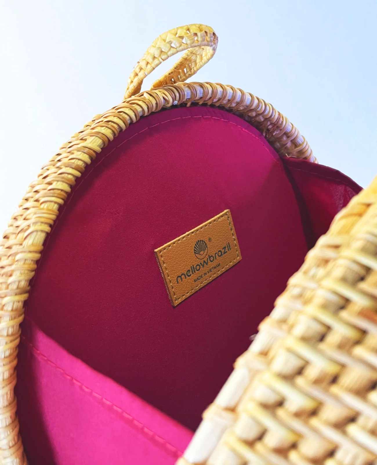 BOLSA DE RATTAN MAIORCA Marrom 2