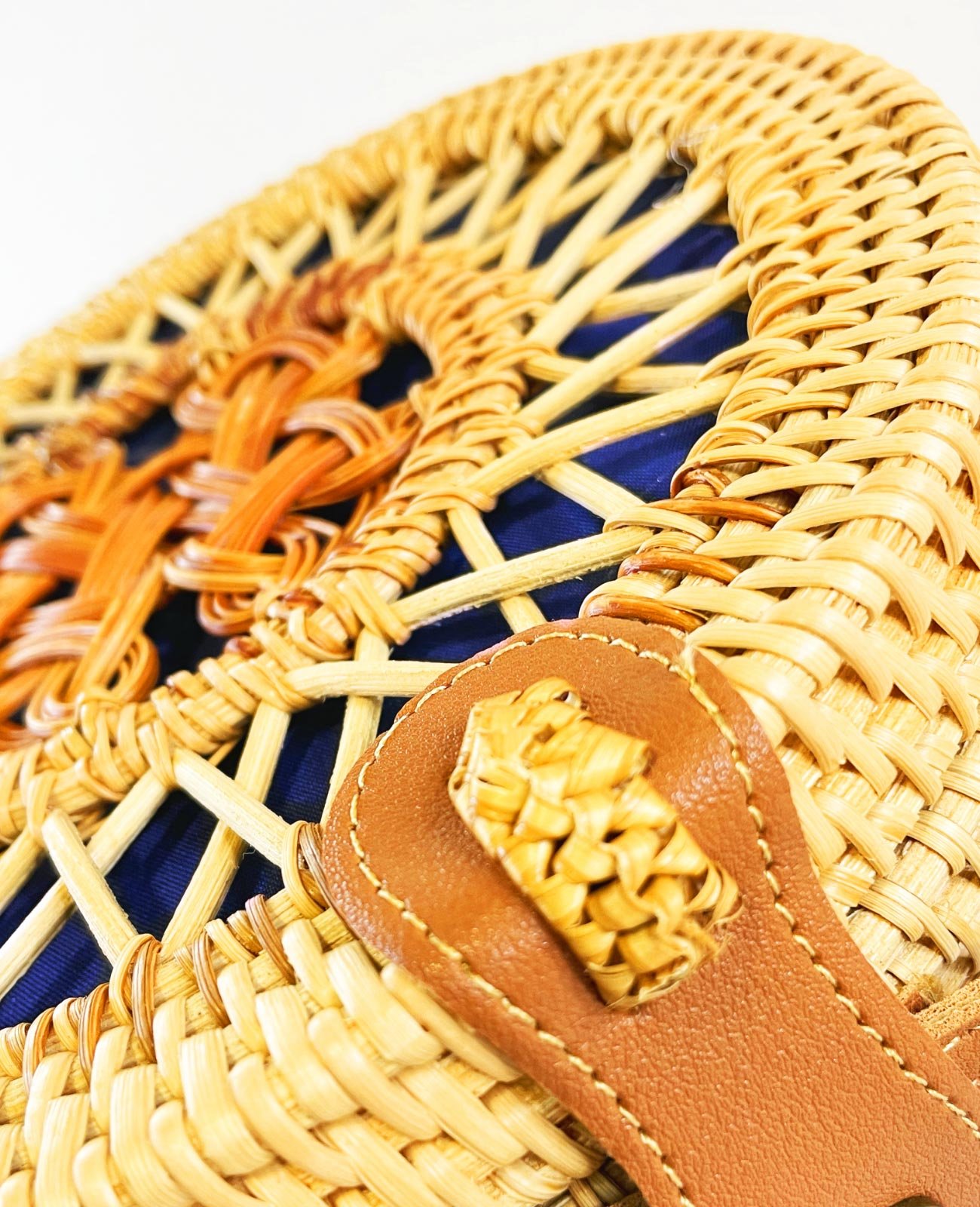 BOLSA DE RATTAN BALI Marrom 2