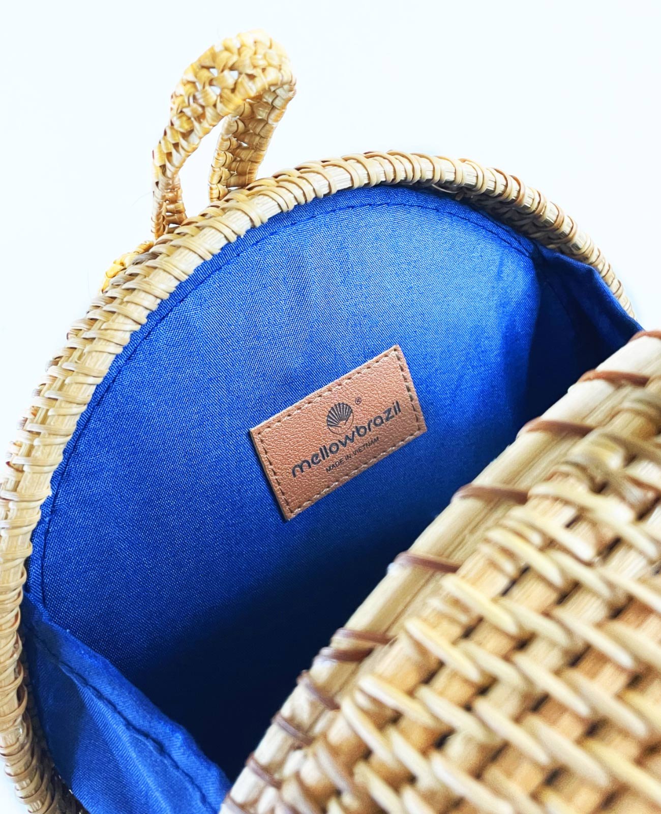 BOLSA DE RATTAN BALI Marrom 3