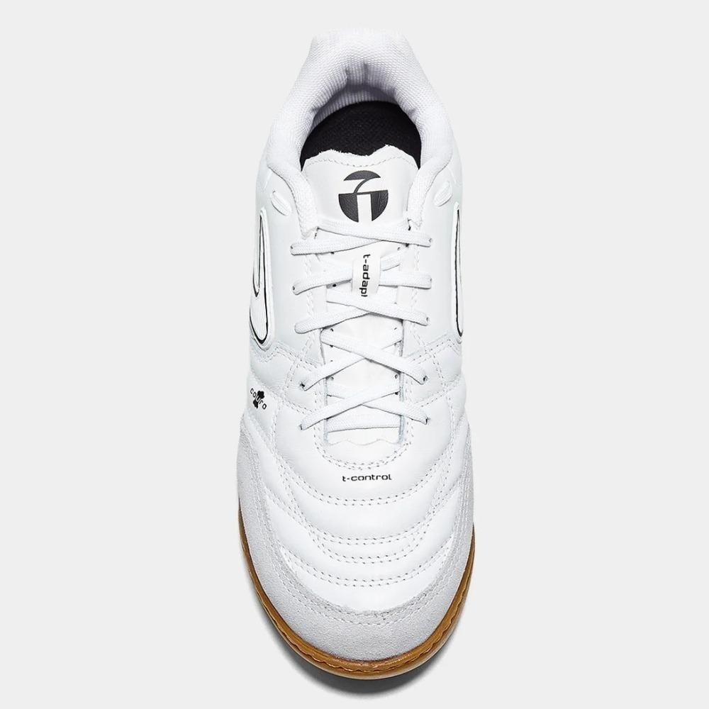 Chuteira Futsal Topper Maestro Pro V Branco/Preto 4