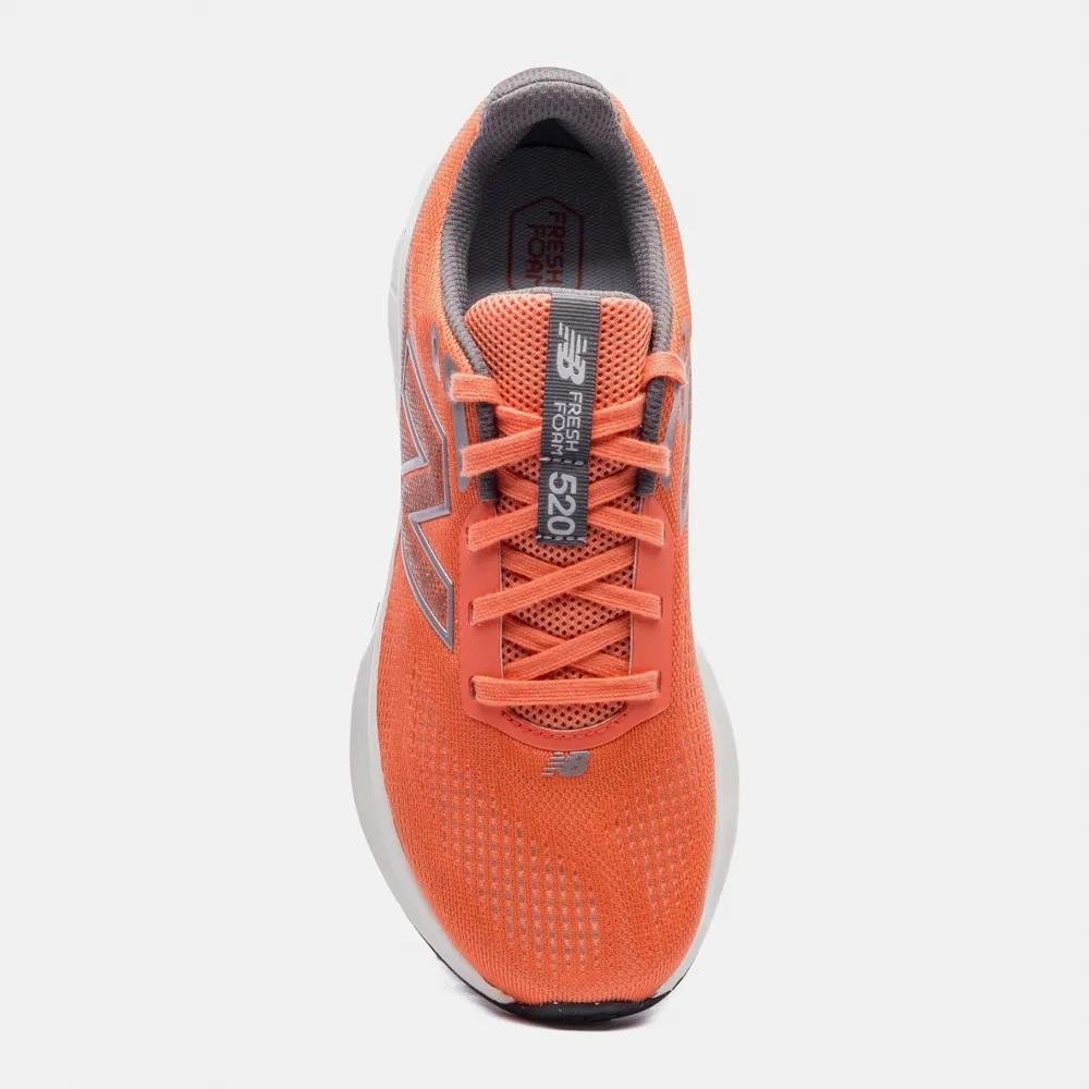 Tênis New Balance Fresh Foam 520 V9 Laranja 6