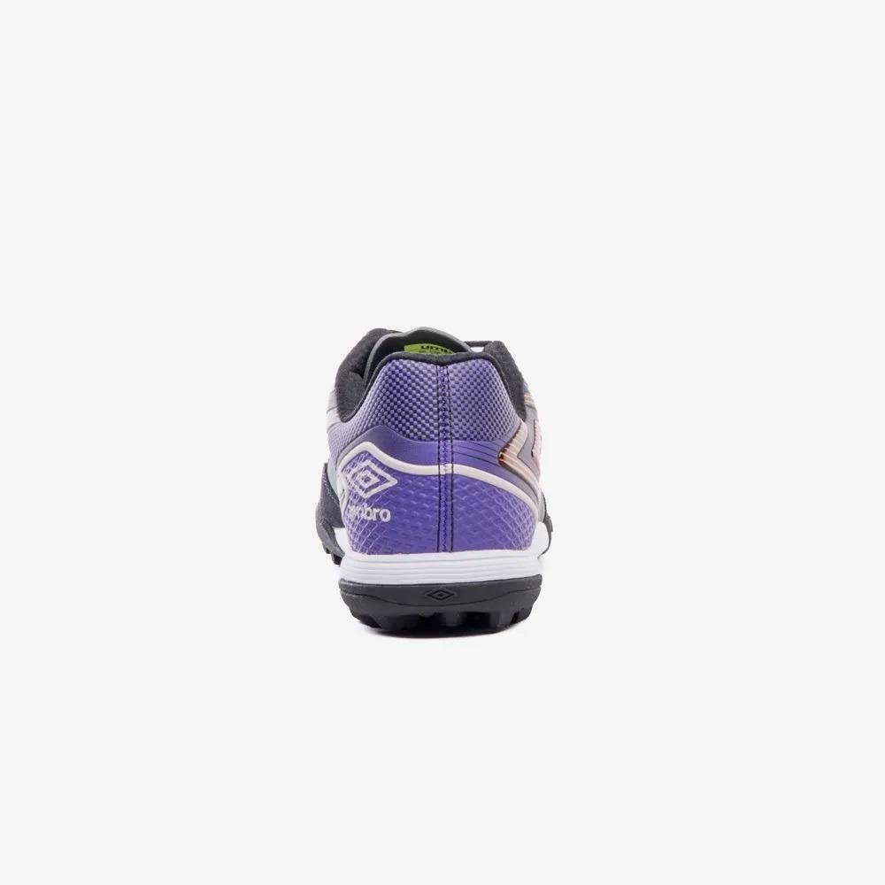 Chuteira Society Umbro Pro 5 Club Preto/Laranja 6