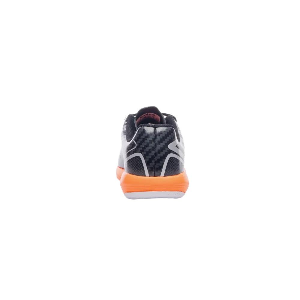 Chuteira Futsal Umbro Pro 5 Jr Preto/Laranja 6
