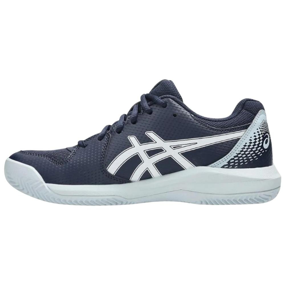Tênis Asics Dedicate 8 Clay Branco/Azul 4