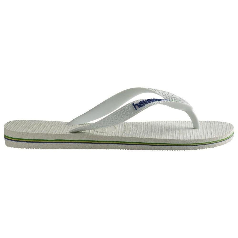 Chinelo Havaianas Brasil Logo FC Branco/Amarelo 3