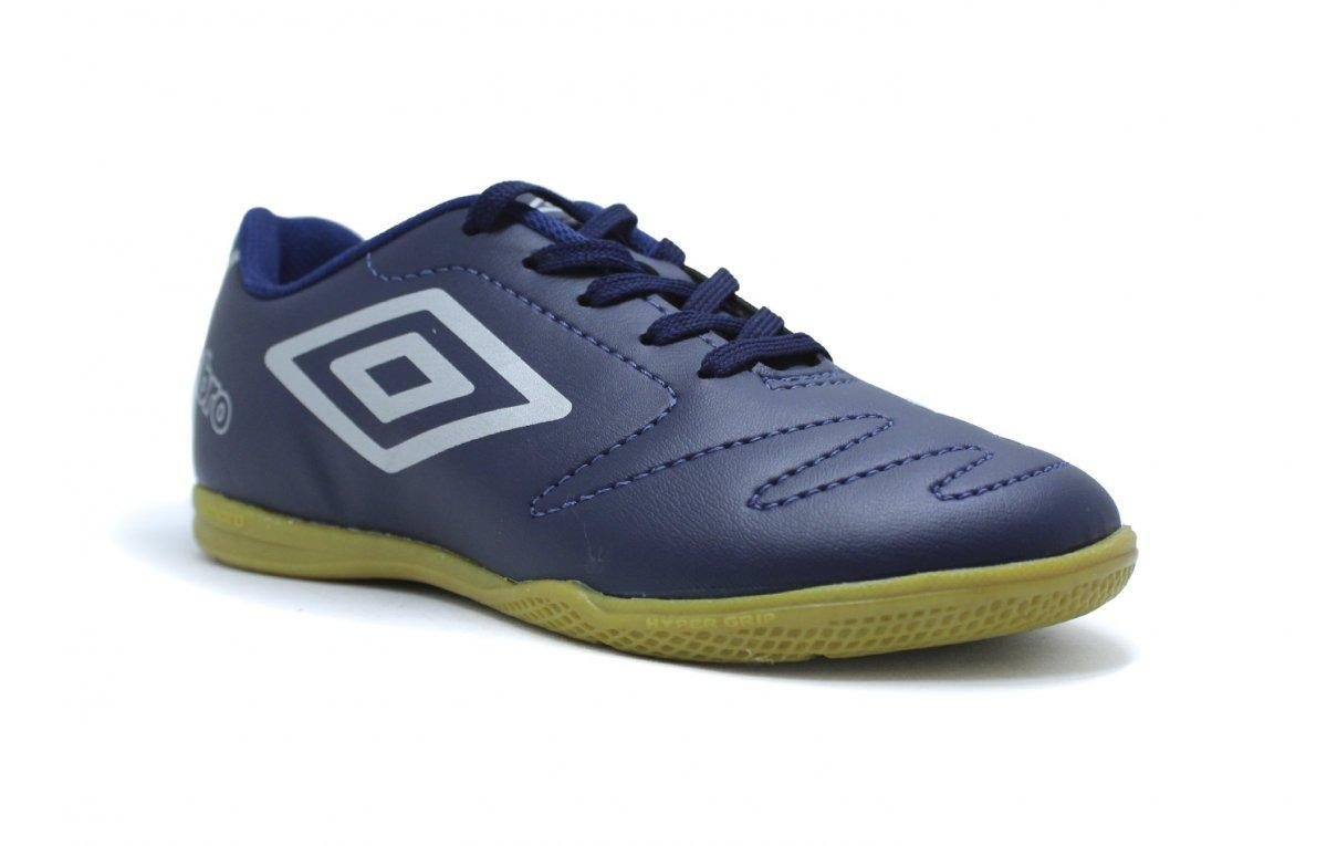Chuteira Futsal Umbro Class 2.2 Jr Azul/Cinza 2