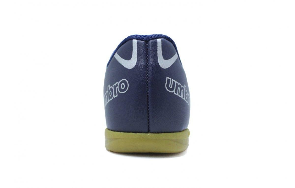 Chuteira Futsal Umbro Class 2.2 Jr Azul/Cinza 3