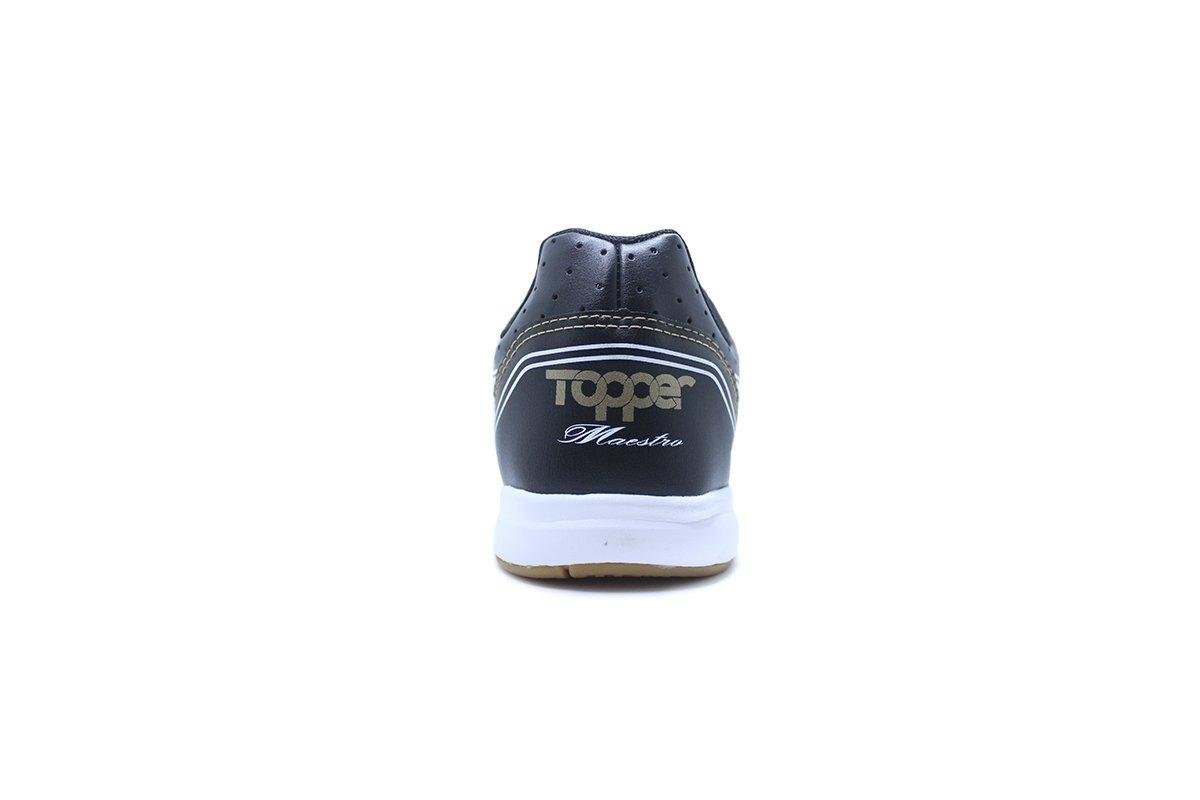 Chuteira Futsal Topper Maestro Pro IV Preto 8