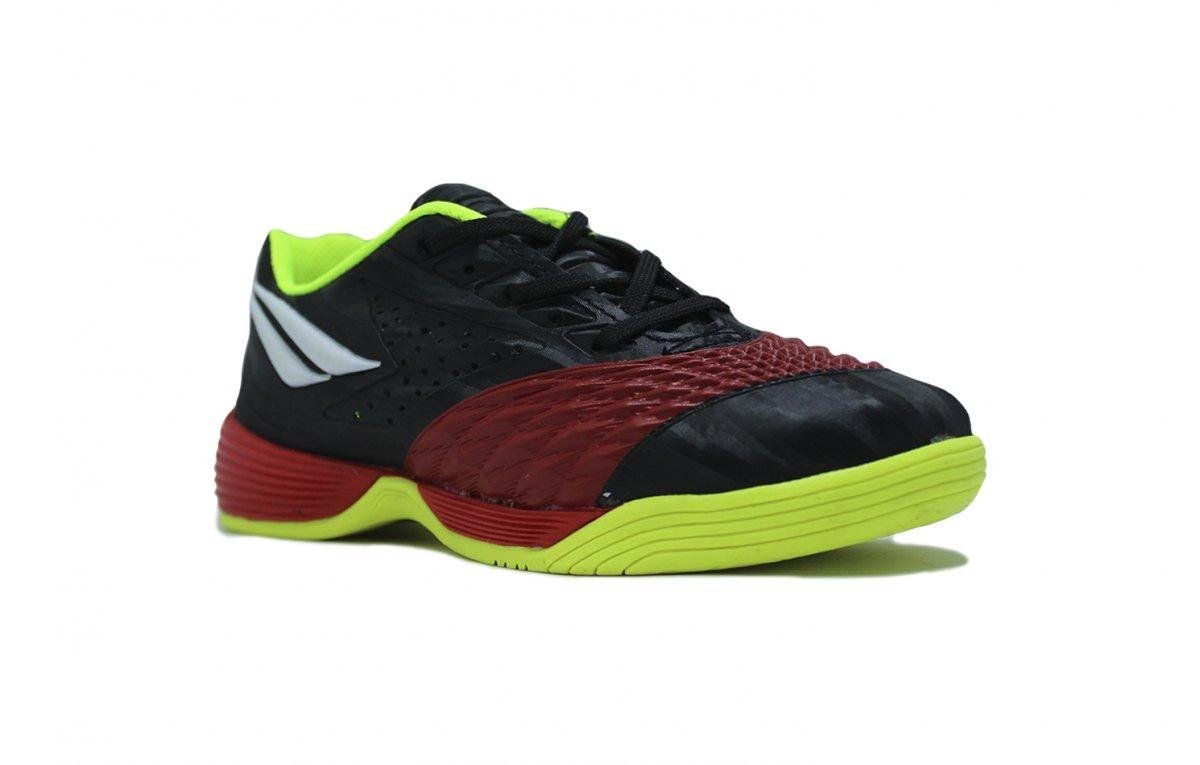 Chuteira Futsal Penalty Max 200 Kids Preto/Vermelho 2