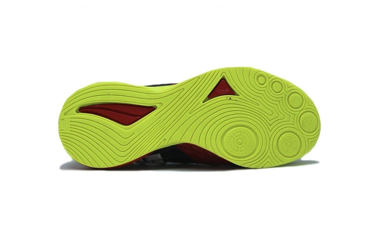 Chuteira Futsal Penalty Max 200 Kids Preto/Vermelho 4