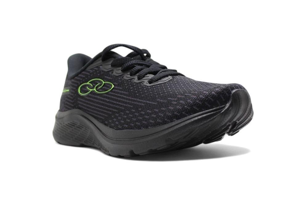 Tênis Olympikus Delta Preto/Verde 2