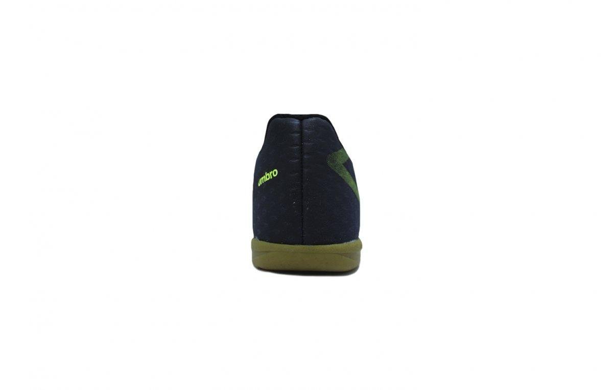 Chuteira Futsal Umbro Warskin Jr Azul/Preto 3