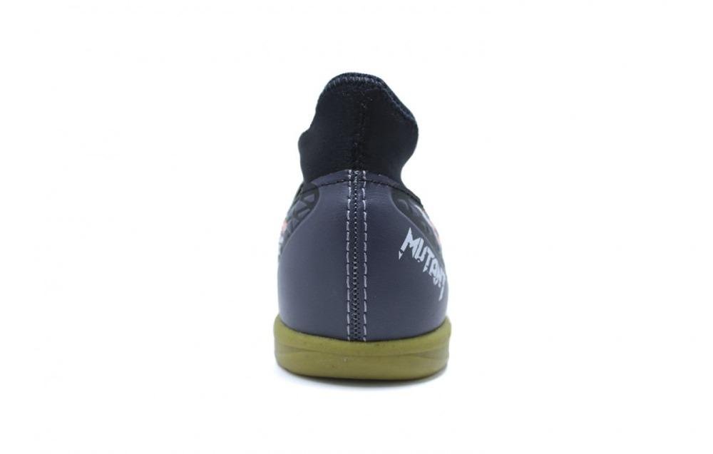 Chuteira Futsal Umbro Mutant Jr Preto/Laranja 3