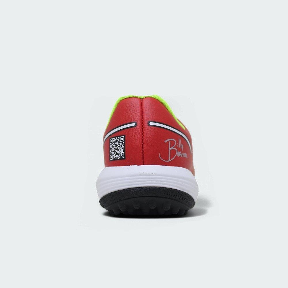 Chuteira Society Umbro BR Futsal Jr Vermelho 3