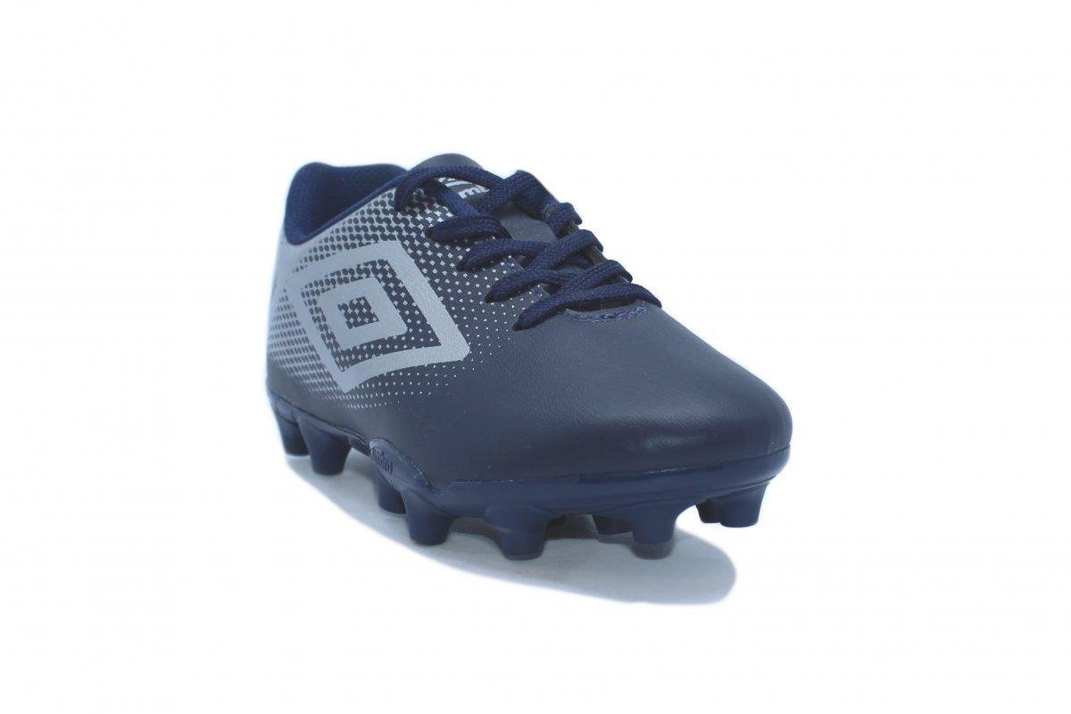 Chuteira Campo Umbro Game Jr Preto/Cinza 5