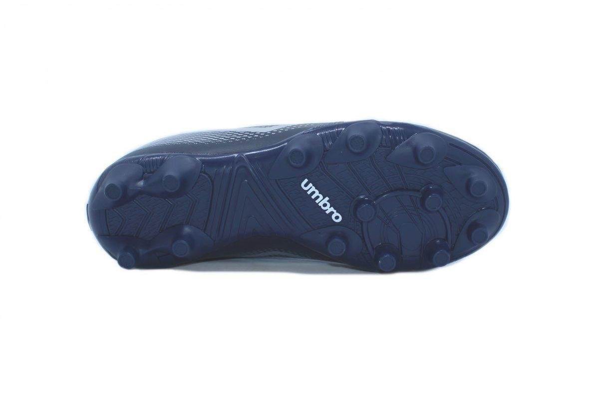 Chuteira Campo Umbro Game Jr Preto/Cinza 6