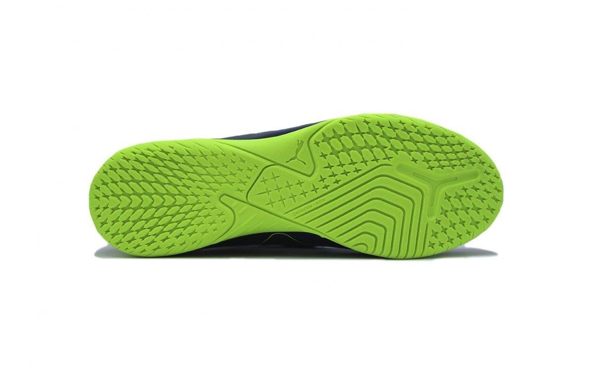 Chuteira Futsal Puma Future Play Azul/Verde 4