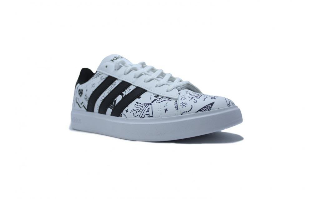 Tênis Adidas Grand Court 2.0 Branco/Preto 2