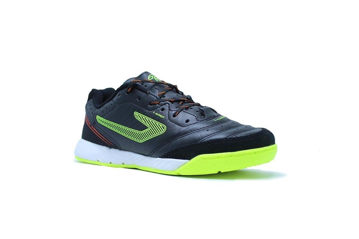 Tênis Futsal Topper Dominator Pro IV Preto/Amarelo 2