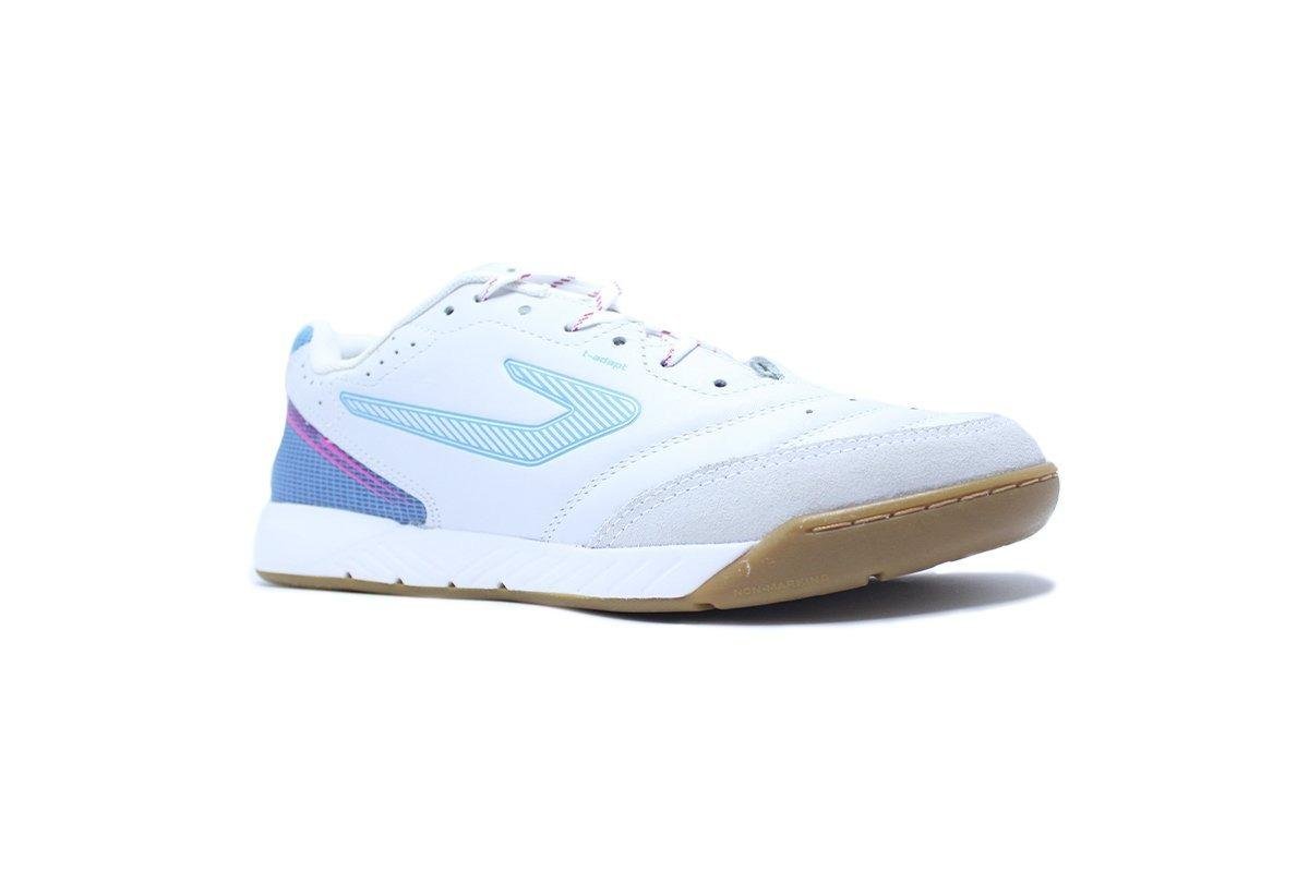 Chuteira Futsal Topper Dominator Pro IV Branco/Azul 2