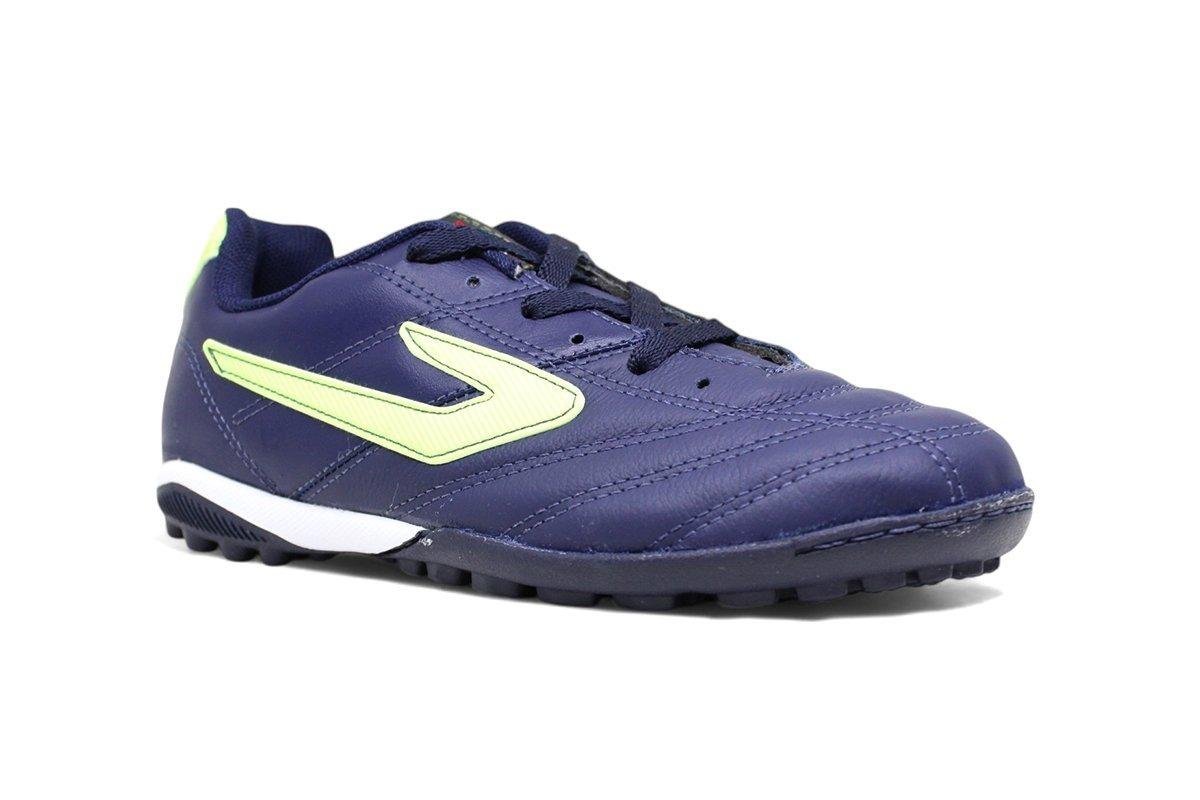 Chuteira Society Topper Furia Azul/Verde 2