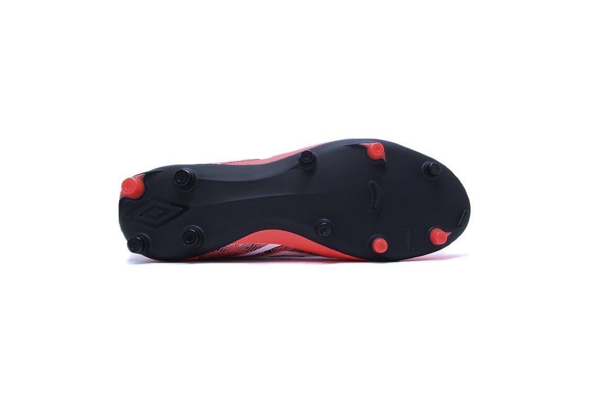Chuteira campo Umbro Tocco Ii - unissex - vermelho e preto Vermelho 4