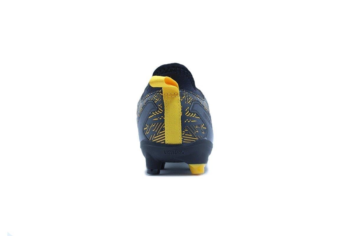 Chuteira Campo Umbro Tocco II Preto/Laranja 3