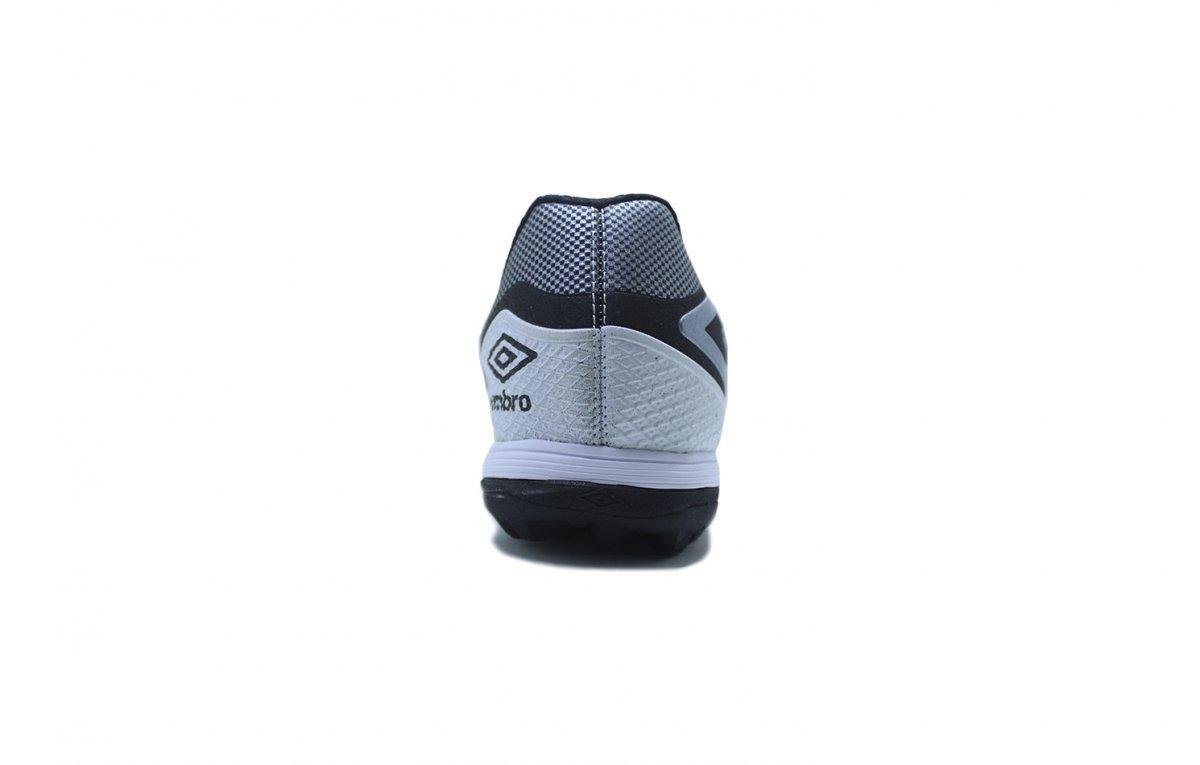 Chuteira Society Umbro Pro 5 Bump Club Branco/Laranja 3